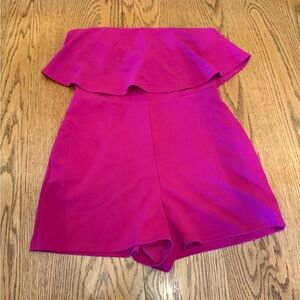 Vibrant Pink Women's romper